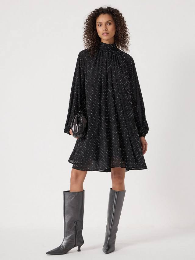 

Мини-платье diamante swing HUSH, Black