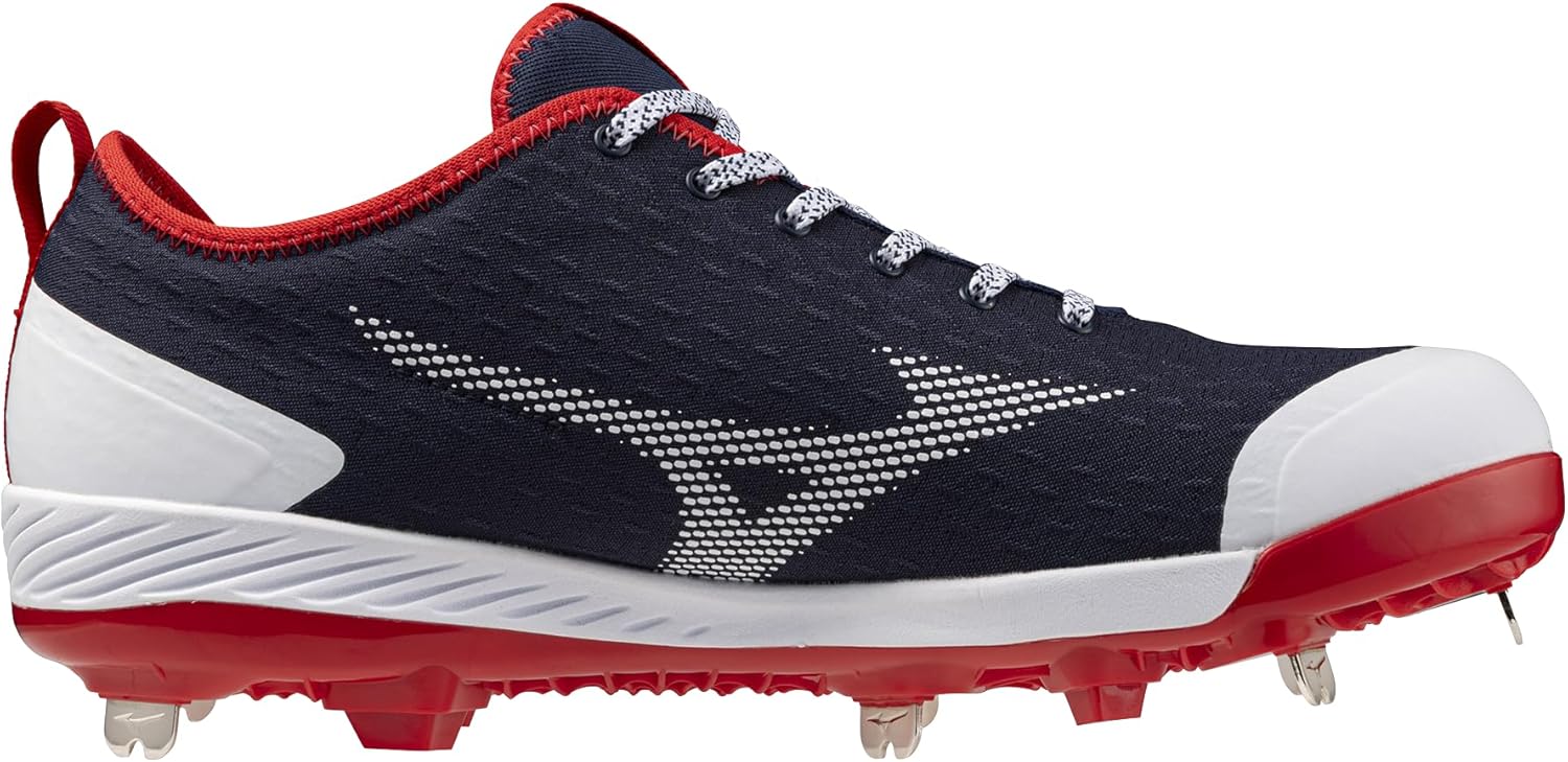 Мужские кроссовки Mizuno Dominant 4, красный/синий/темно-синий — фото 3
