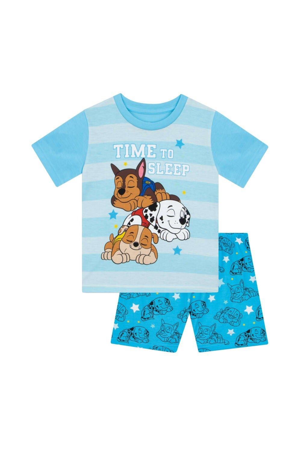 

Короткая пижама Чейза и Маршалла Paw Patrol, синий