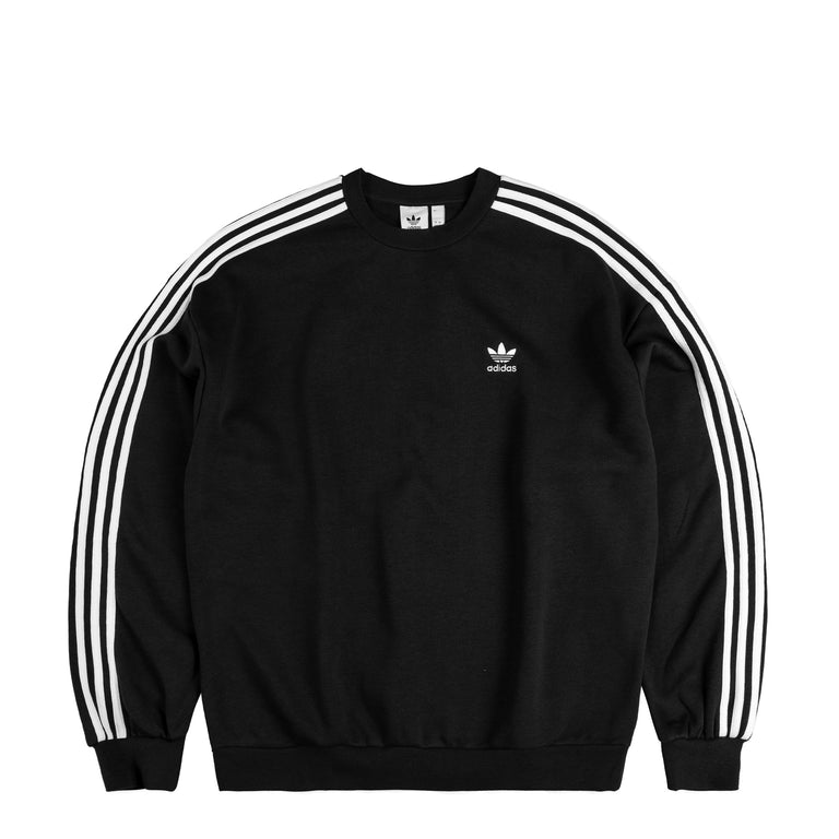 

Рубашка adicolor oversized crew sweatshirt Adidas, черный