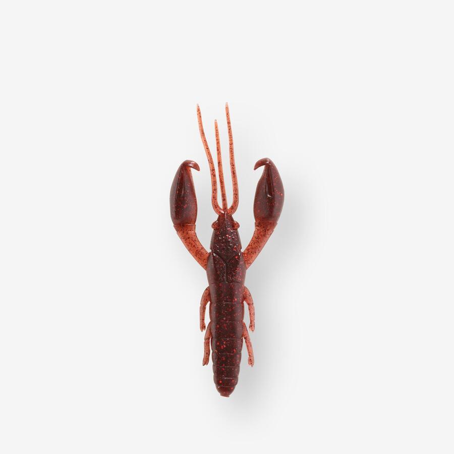 

CAPERLAN Резиновая приманка-краб с аттрактантом WXM Yubari CRW 3'' 7.5В см Black Red Craw