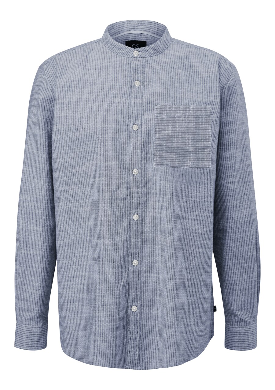 

Рубашка на пуговицах классического кроя QS, Dusty blue