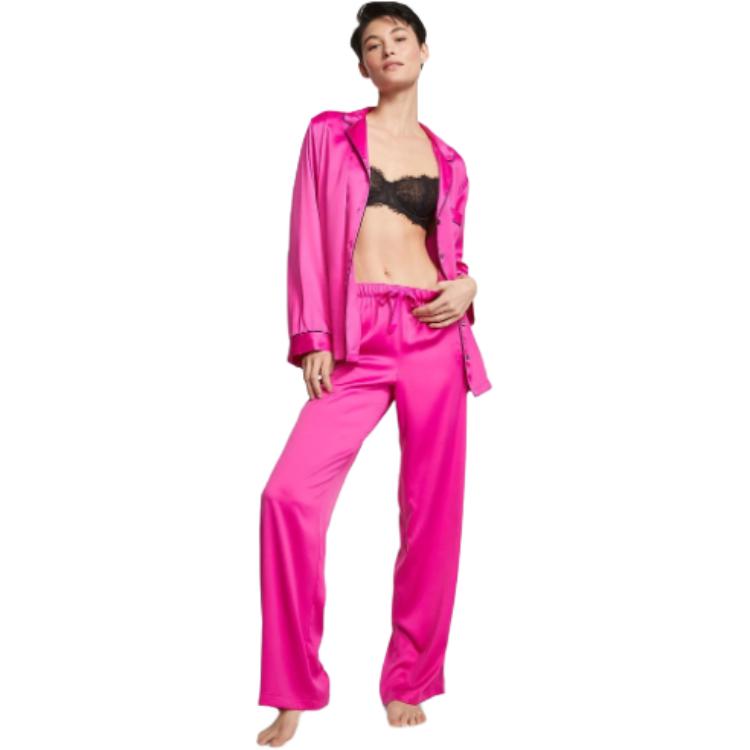Пижамный комплект женский розово-фиолетовый Victoria's Secret — фото 2