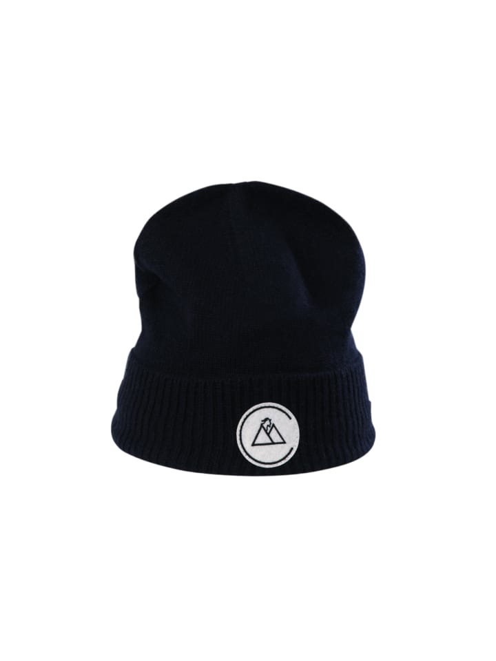 

CASH-MERE.CH Повседневная шапка из органического хлопка темно-синего цвета