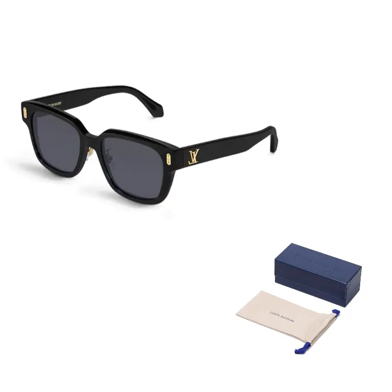 

Солнцезащитные очки Louis Vuitton Unisex, черный / золотой