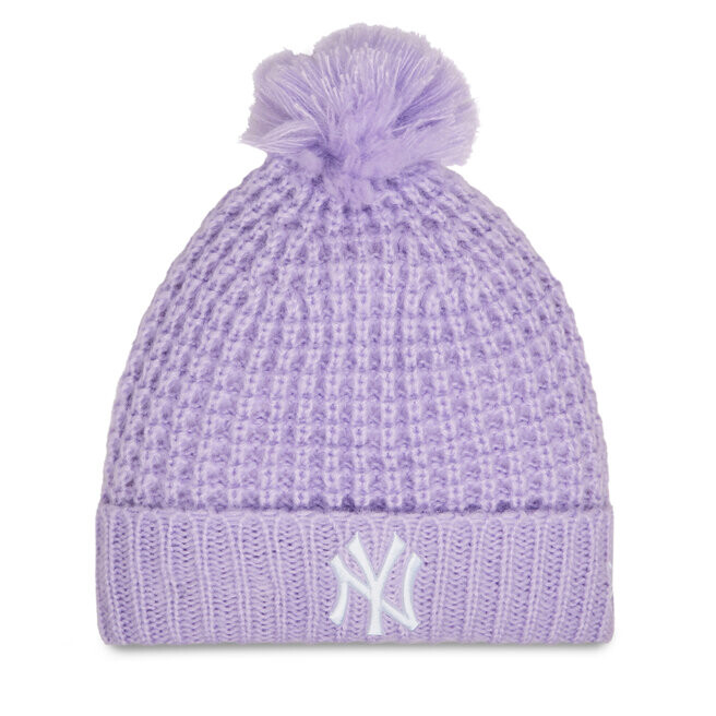 

Шапка New Era WmnsCosy Pom, фиолетовый