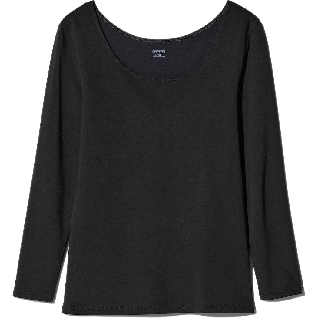 

UNIQLO Футболка унисекс черная, Черный, UNIQLO Футболка унисекс черная