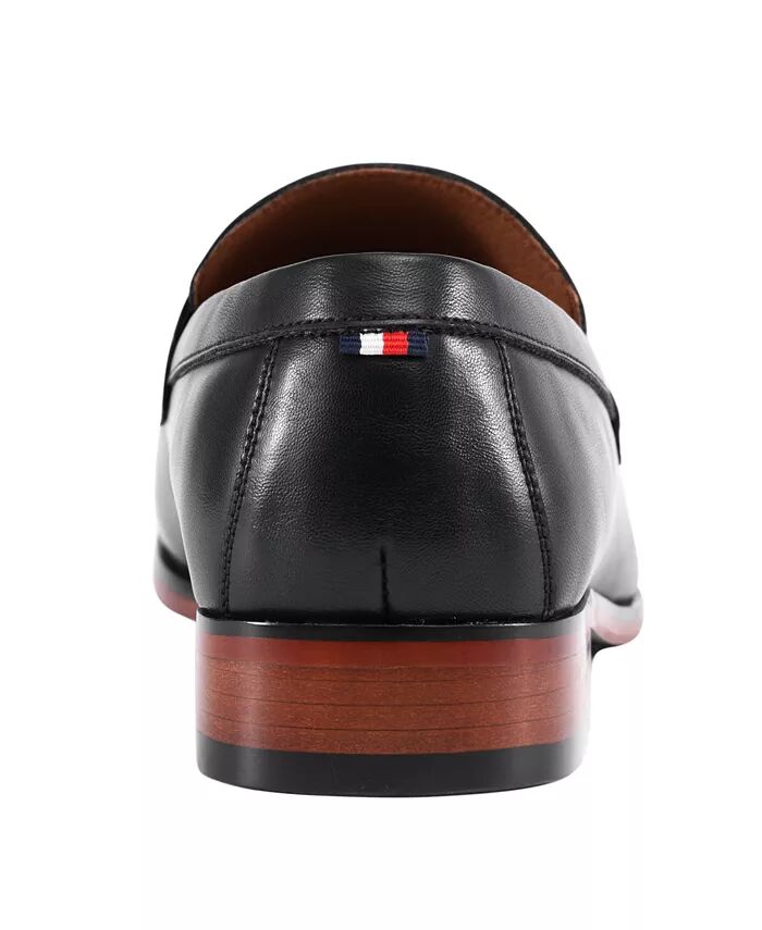 Мужские пенни-лоферы без шнуровки Senner Tommy Hilfiger, черный — фото 3
