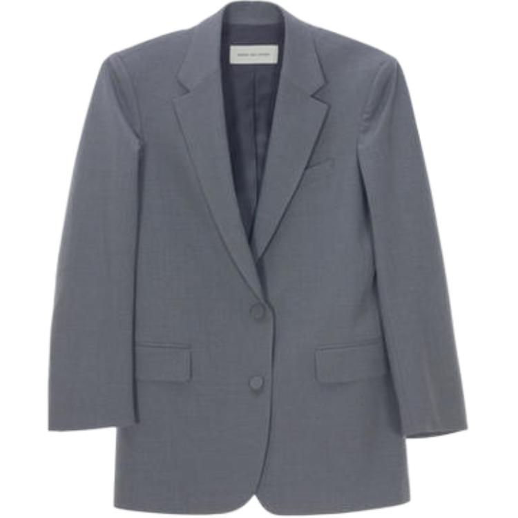 

Куртка FW25 Business Suit для женщин DRIES VAN NOTEN, серый