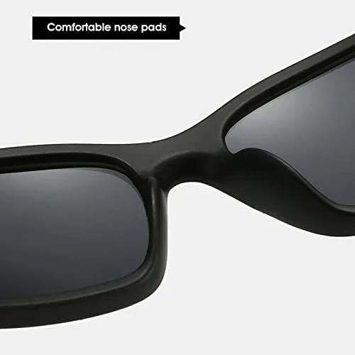 

Солнцезащитные очки 2027 года для женщин в стиле панк, солнцезащитные очки для мужчин большого размера, защитные очки от УФ-излучения UV400 MTZJH, Pinkflower-clear