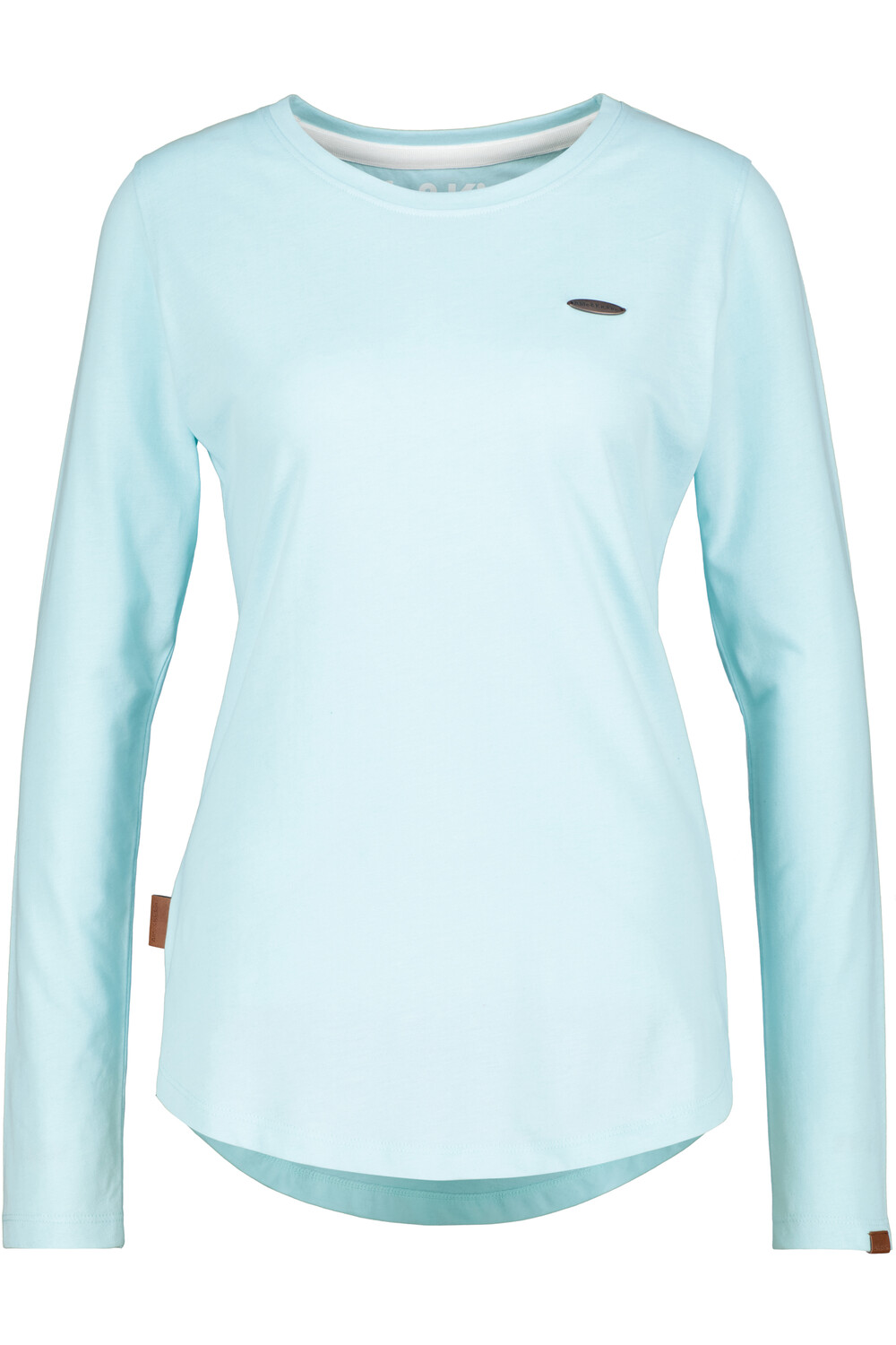 

Лонгслив alife and kickin Langarmshirt,, Shirt, Longshirt, Oversize Shirt LeaAK A, цвет ice melange
