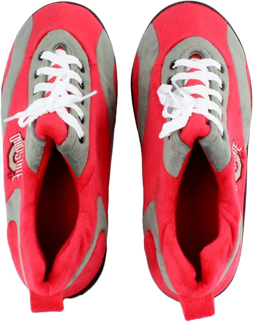 Тапочки Comfy Feet NCAA для использования дома и на улице, Ohio State Buckeyes — фото 4