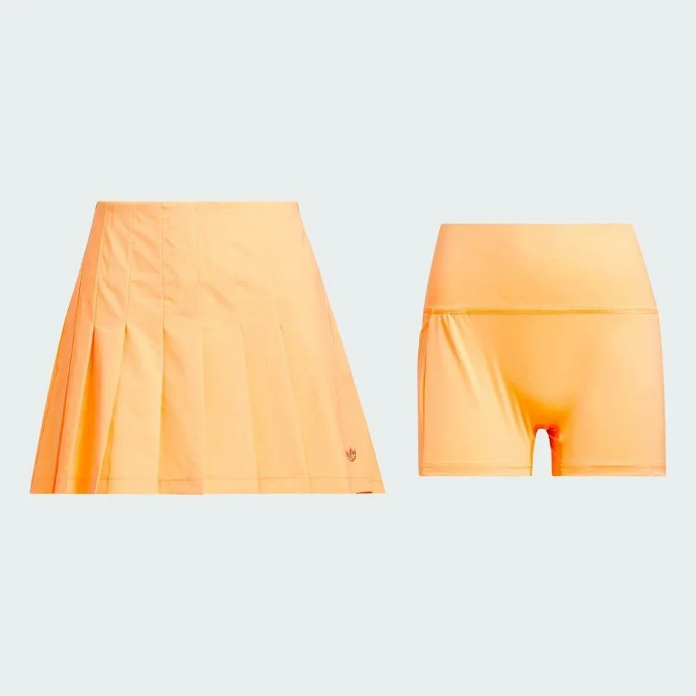 Плиссированная юбка Originals Adidas, orange — фото 4