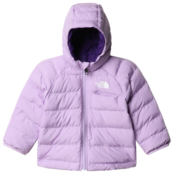 

Детская двусторонняя куртка с капюшоном Perrito из синтетического волокна The North Face, сиреневый