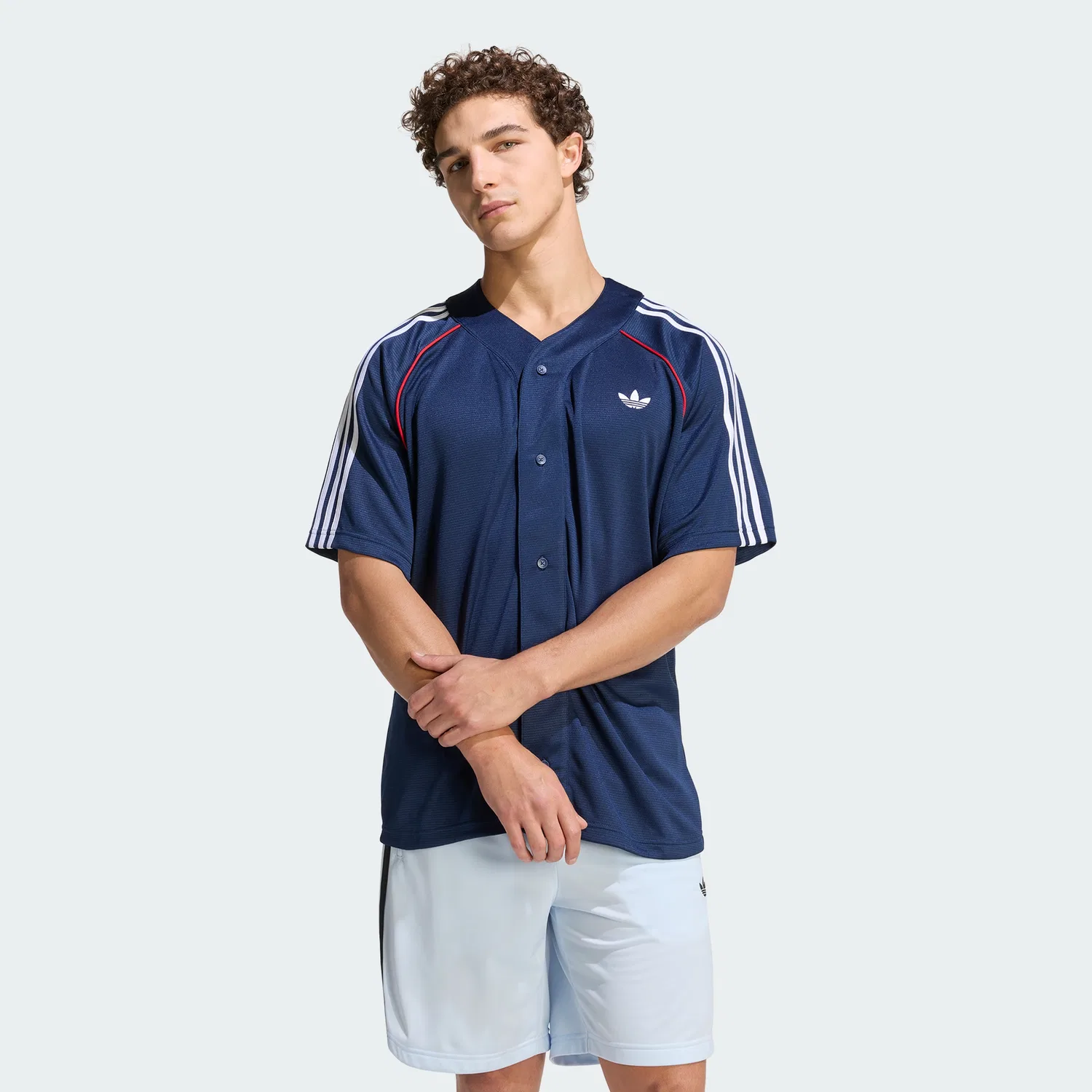 Мужское бейсбольное джерси Adicolor от Adidas