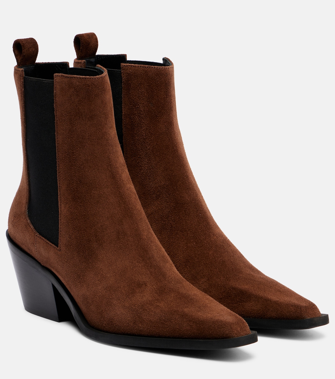 Замшевые ботильоны Leo A.Emery, Cognac Suede