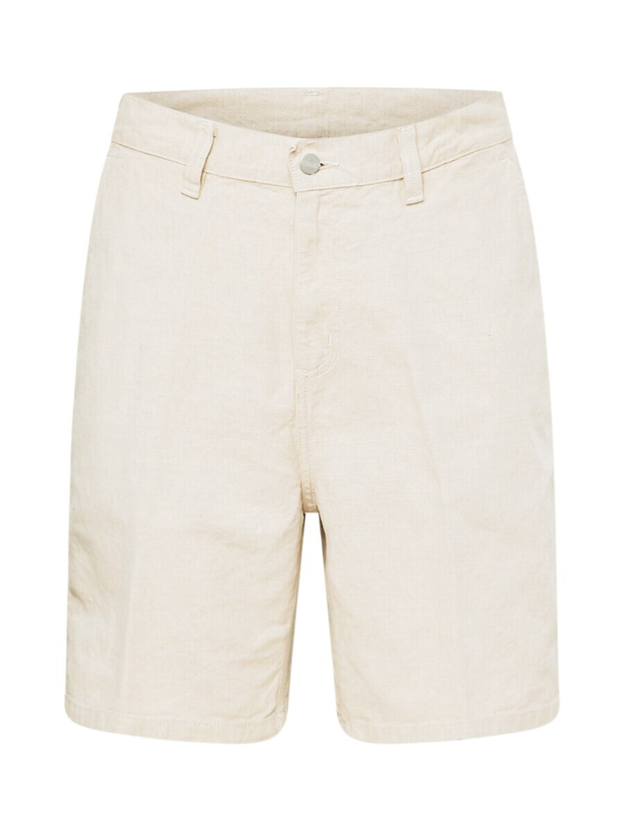 

Брюки Carhartt WIP Wide leg Pleated Pants Walter, светло-бежевый