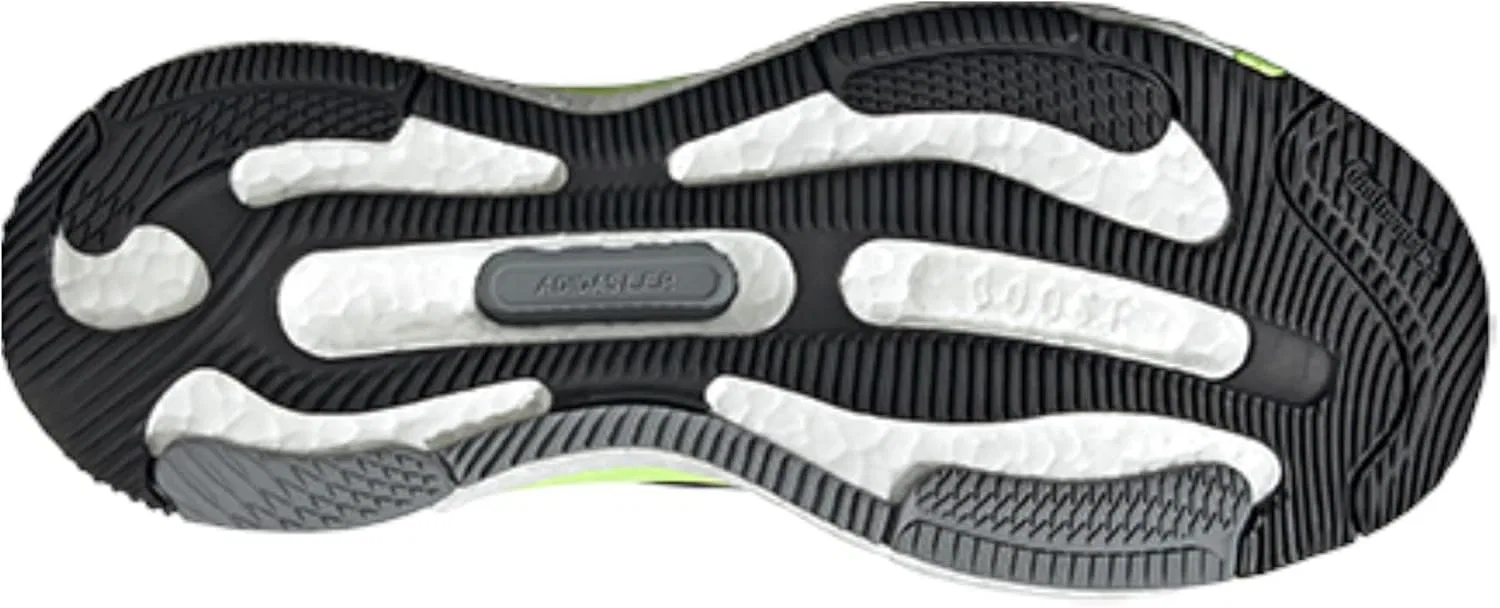 Мужские беговые кроссовки Adidas Solarcontrol 2, Black-Grey-Yellow — фото 3