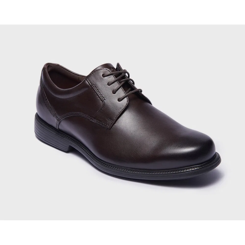 Мужские тёмно-коричневые дерби Charlesroad Plain Toe от Rockport