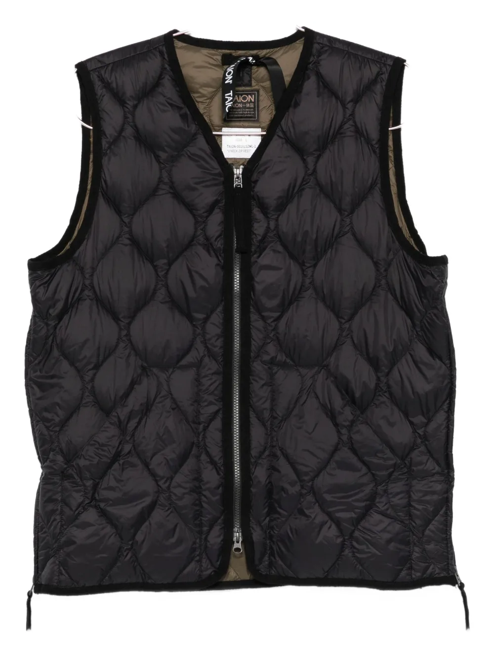 

Жилет на молнии Taion, черный