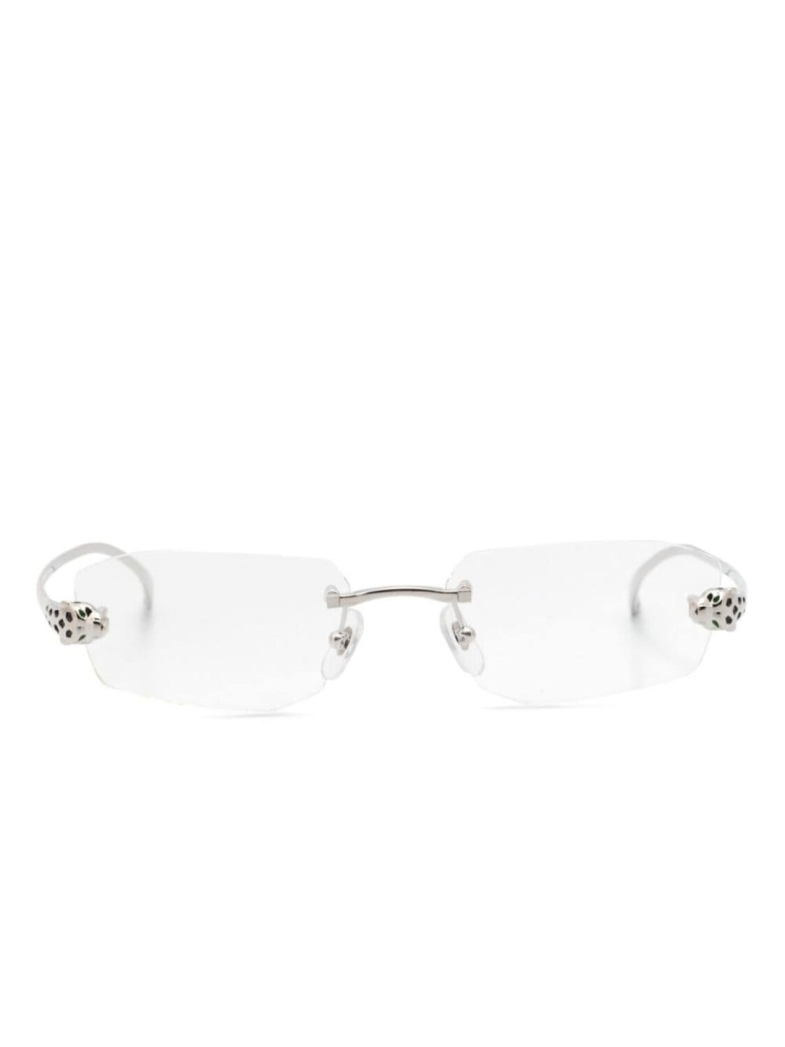 

Cartier Eyewear солнцезащитные очки Panthère de Cartier, серебристый