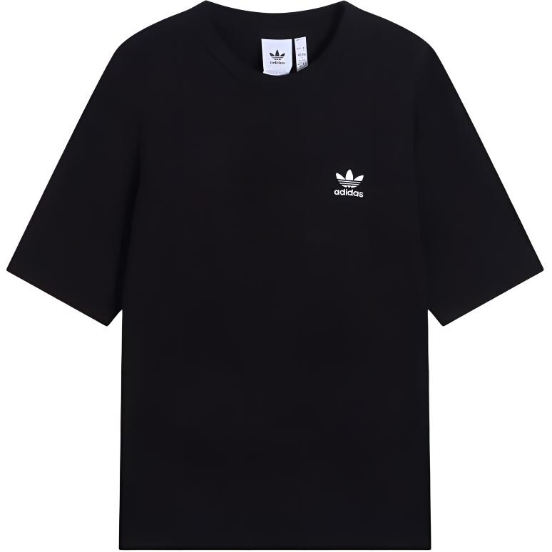 

Футболка унисекс черная Adidas, черный