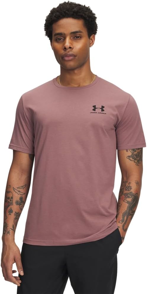 

Мужская спортивная футболка Under Armour с коротким рукавом на левую грудь, (653) Maroon Mist/Cinna Red, Красный, Мужская спортивная футболка Under Armour с коротким рукавом на левую грудь, (653) Maroon Mist/Cinna Red