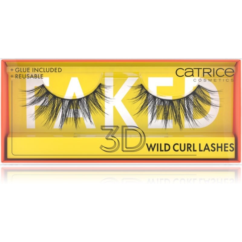 

Накладные ресницы Catrice Faked с клеем 3D Wild Curl 2 шт