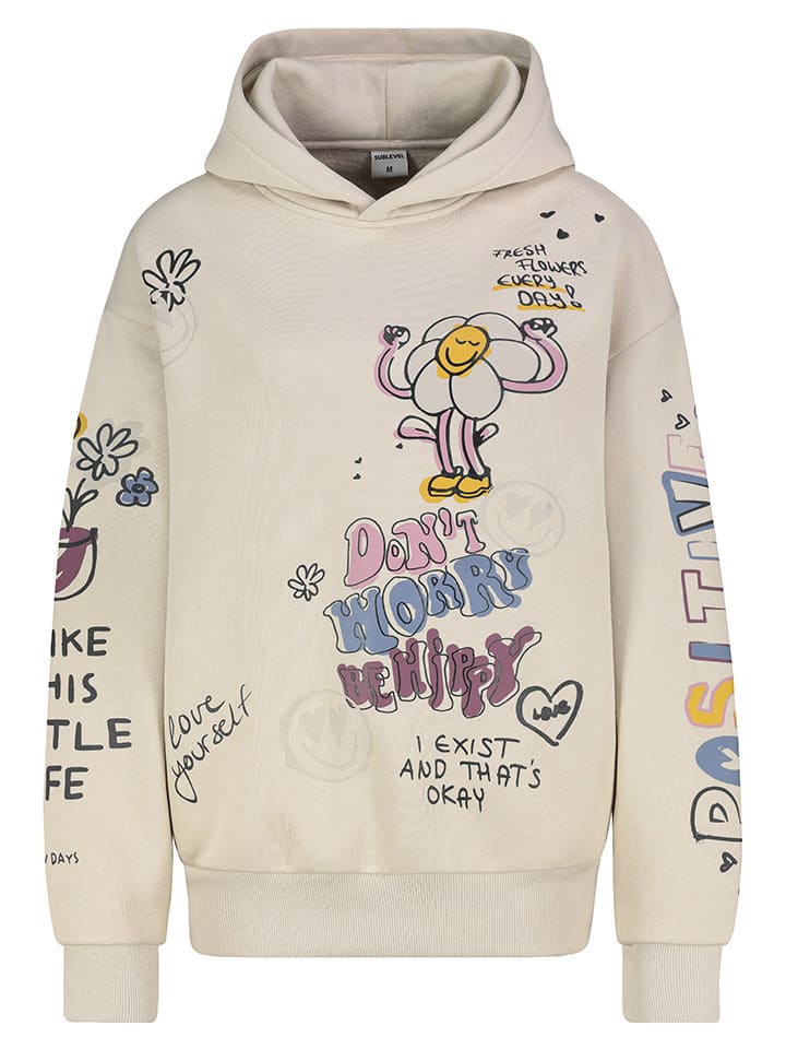 

Толстовка кремового цвета Sublevel