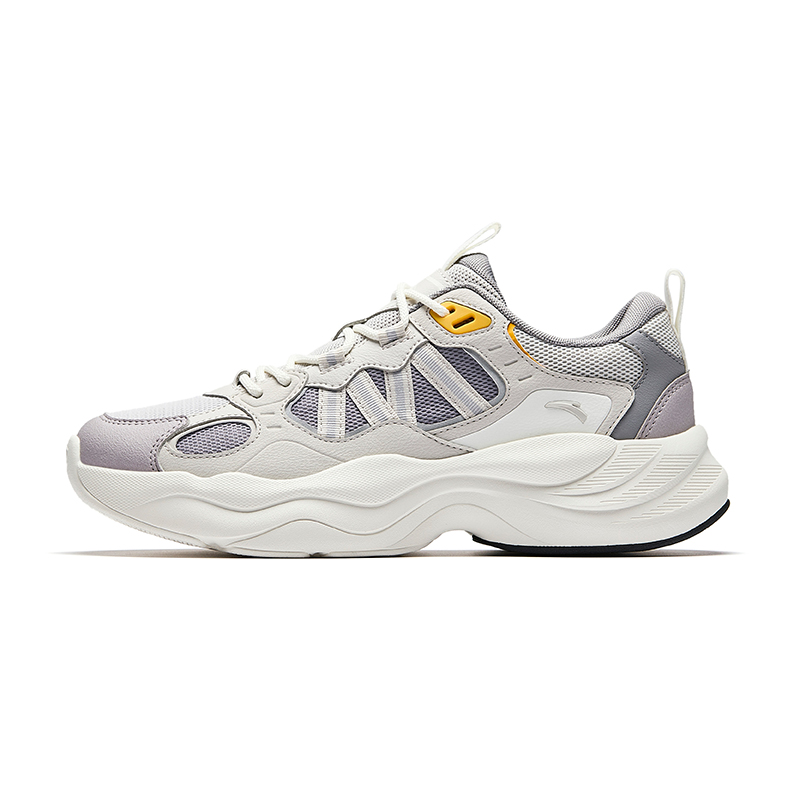 

Износостойкие и легкие низкие массивные кроссовки для мужчин ANTA, Sandstorm Gray