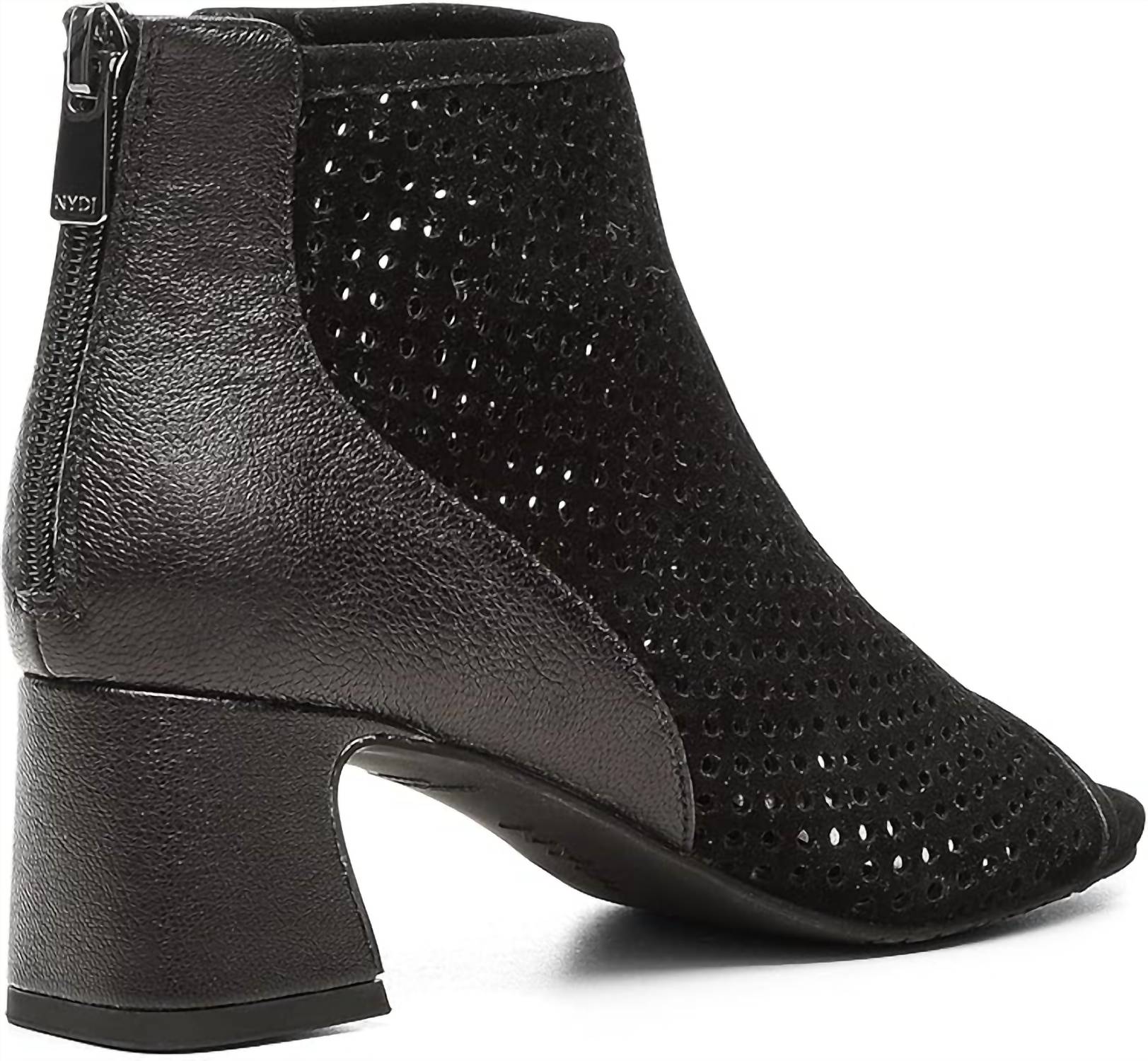 Женские модные ботинки Gabbe из черной телячьей замши NYDJ — фото 4
