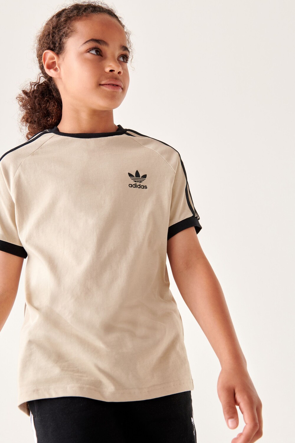 

Футболка adidas Originals Adicolor с 3 полосками adidas originals, бежевый