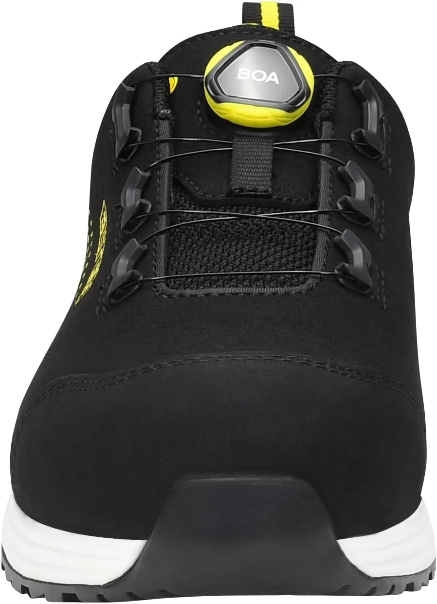 Защитные ботинки ELTEN Unisex Joran Boa Yellow Low ESD S3l, черный — фото 2