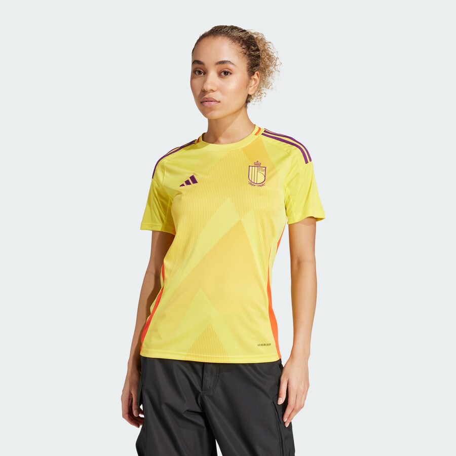 Рубашка для выступлений ADIDAS PERFORMANCE Belgium 25, желтый — фото 2