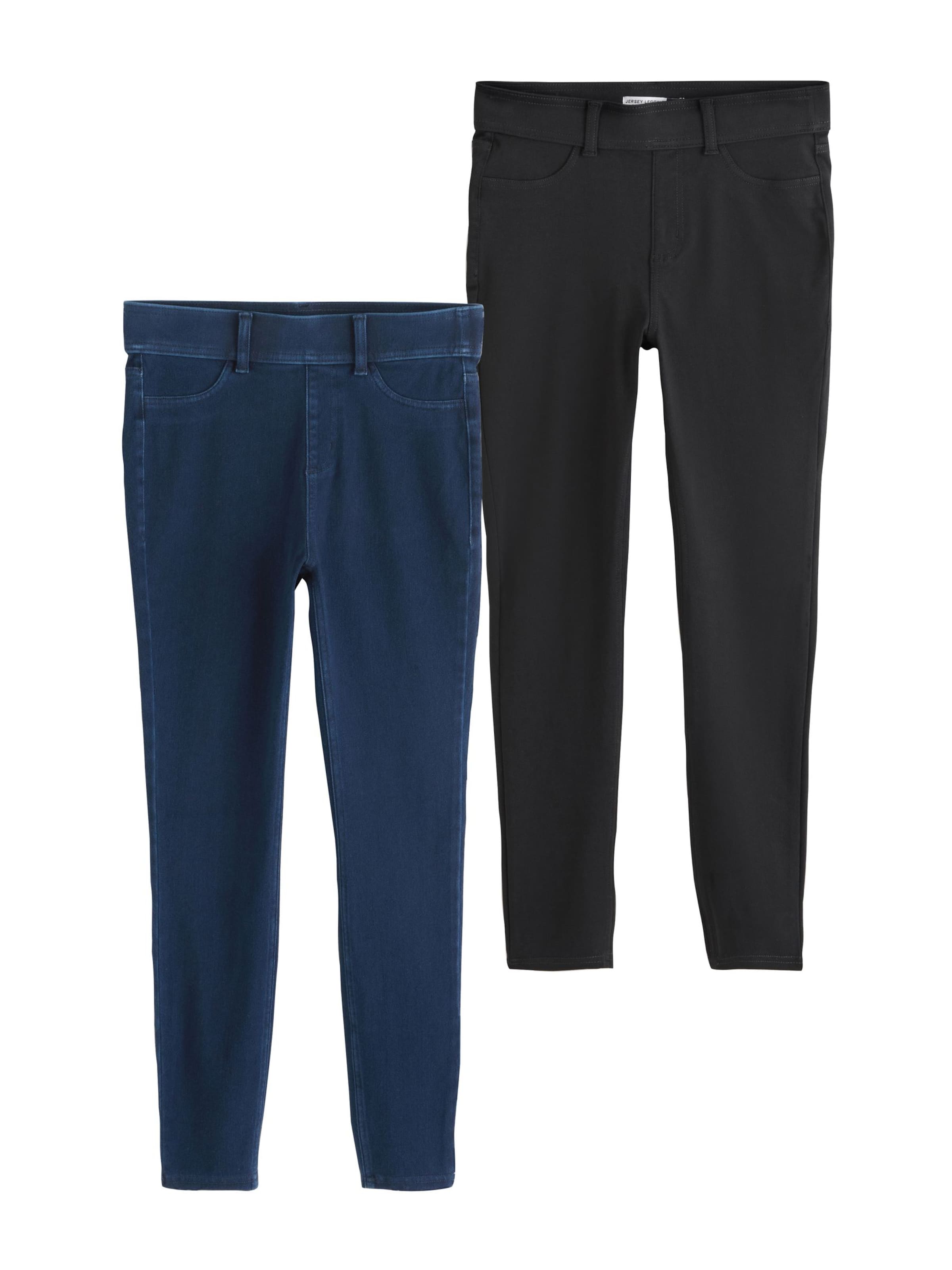 

Next Скинни джеггинсы в темно-синем, черном