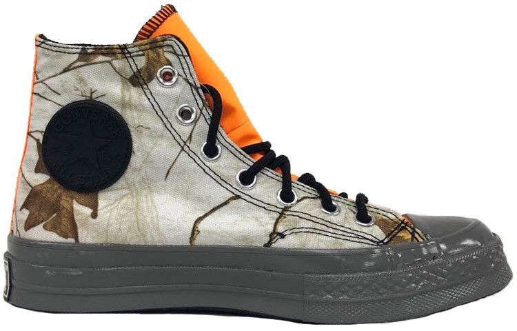 Converse Конверсы парусиновой обуви 1970-х годов унисекс, Белый камуфляж — фото 2