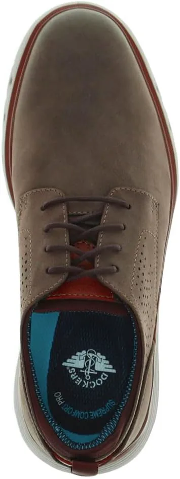 Туфли DOCKERS Mens Franco, коричневый — фото 2