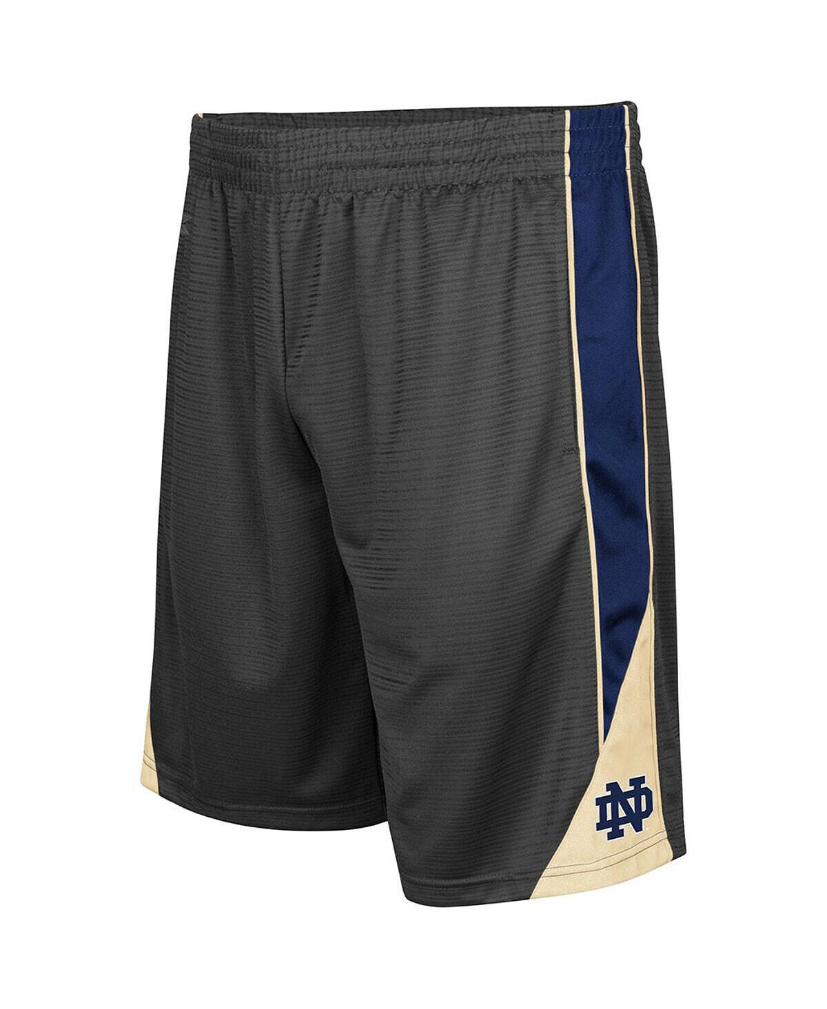

Мужские темно-серые шорты Notre Dame Fighting Irish Turnover Colosseum