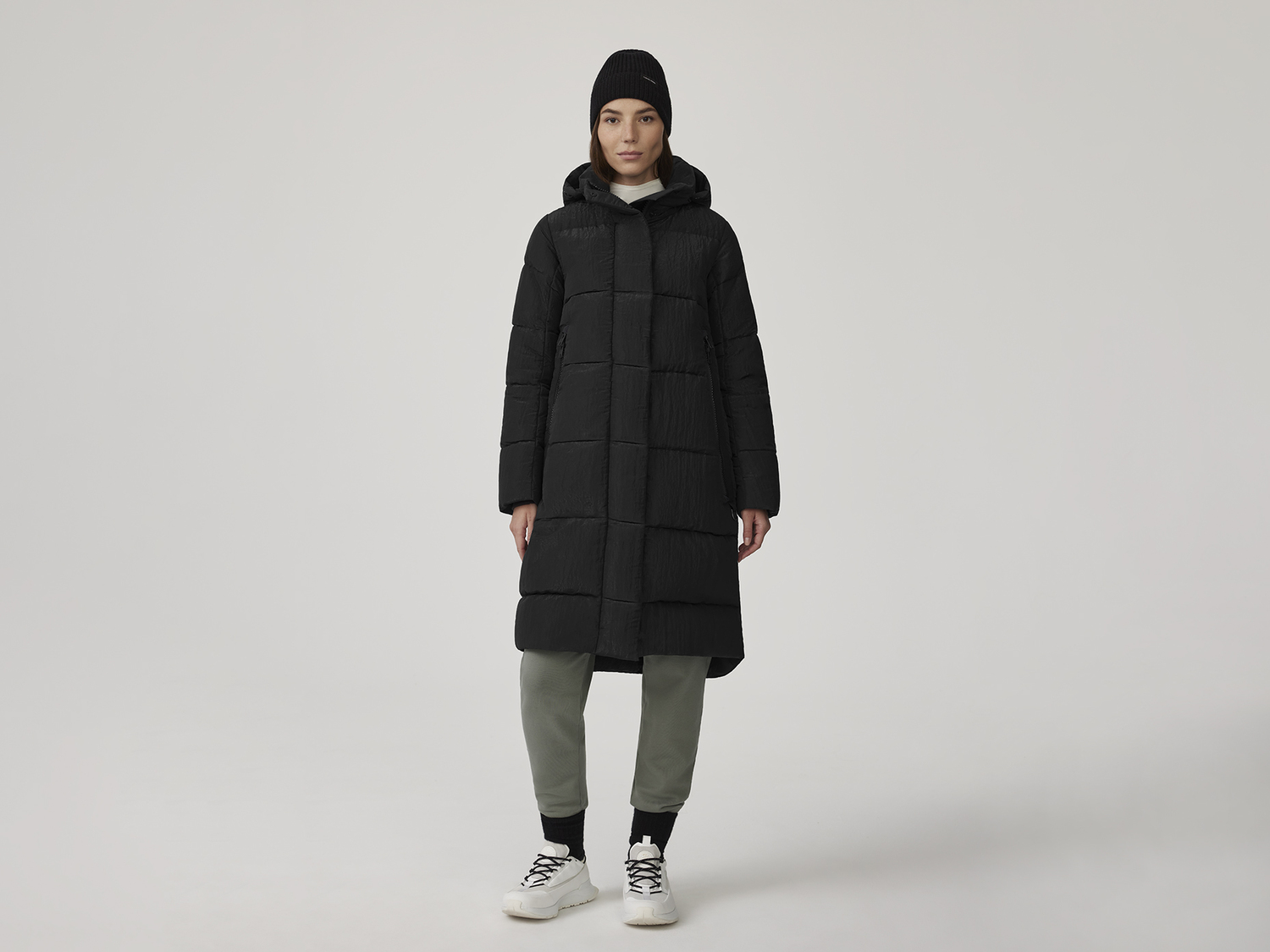 

Парка Canada Goose Byward Black Label Shiny Crinkle, черный