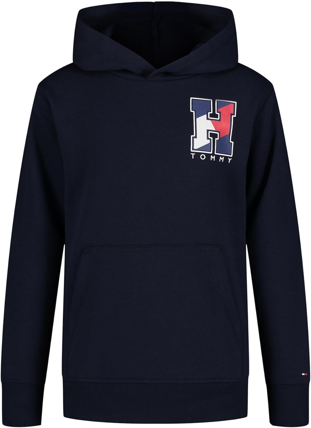 

Толстовка с капюшоном Tommy Hilfiger Girl's Large Hilfiger (для малышей), Navy Blazer