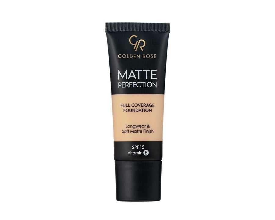 

Матирующая тональная основа для лица Golden Rose Matte Perfection N3
