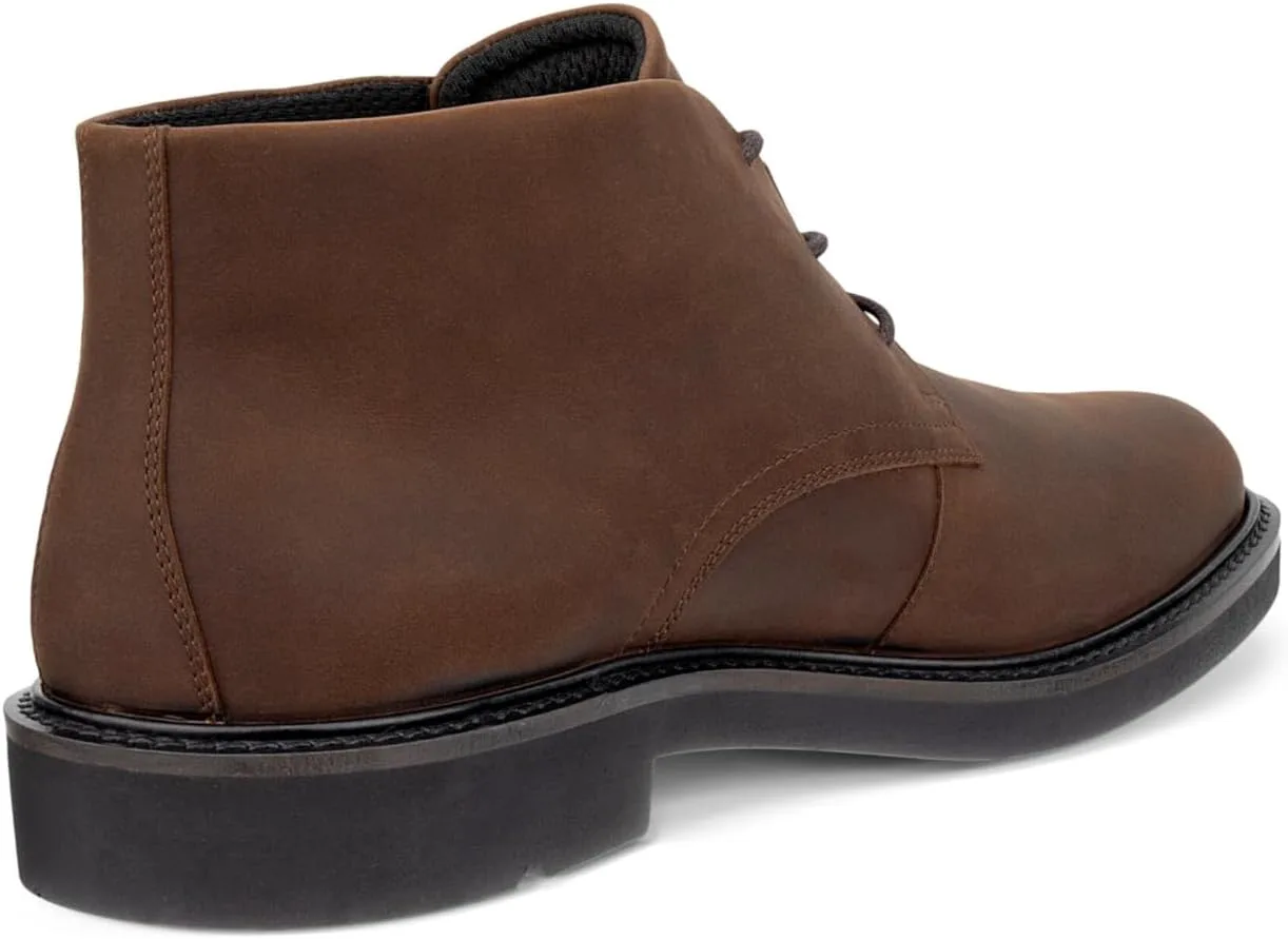 Ботинки ECCO mens London Lace Up Waterproof, коричневый — фото 3