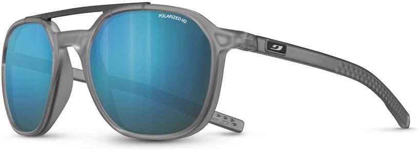 

Солнцезащитные очки Julbo Slack Lifestyle, унисекс. Поляризованные линзы Spectron 3 Polarized HD, 100% защита от УФ. Цвет: Translucent Gray / Black Frame - Blue Lens. Для походов и повседневного использования