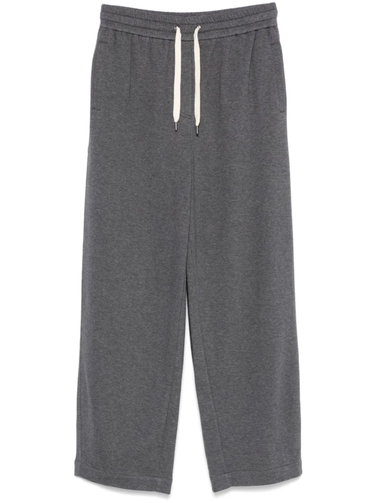 

Спортивные брюки с кулиской Brunello Cucinelli, серый