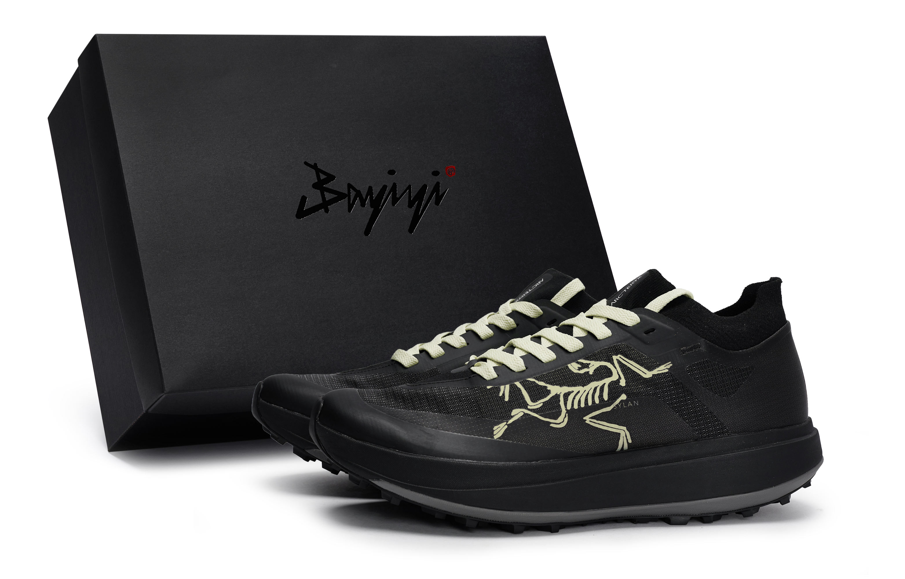 

Кроссовки для бега SYLAN PRO Slip Mid Top мужские, цвет: черный, рисово-желтый Arcteryx, Black Rice Yellow