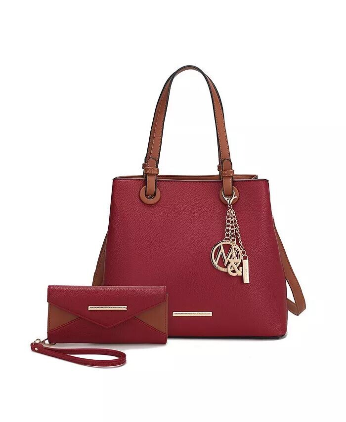 

Большая сумка Kearny с кошельком от Mia K Mkf Collection, красный