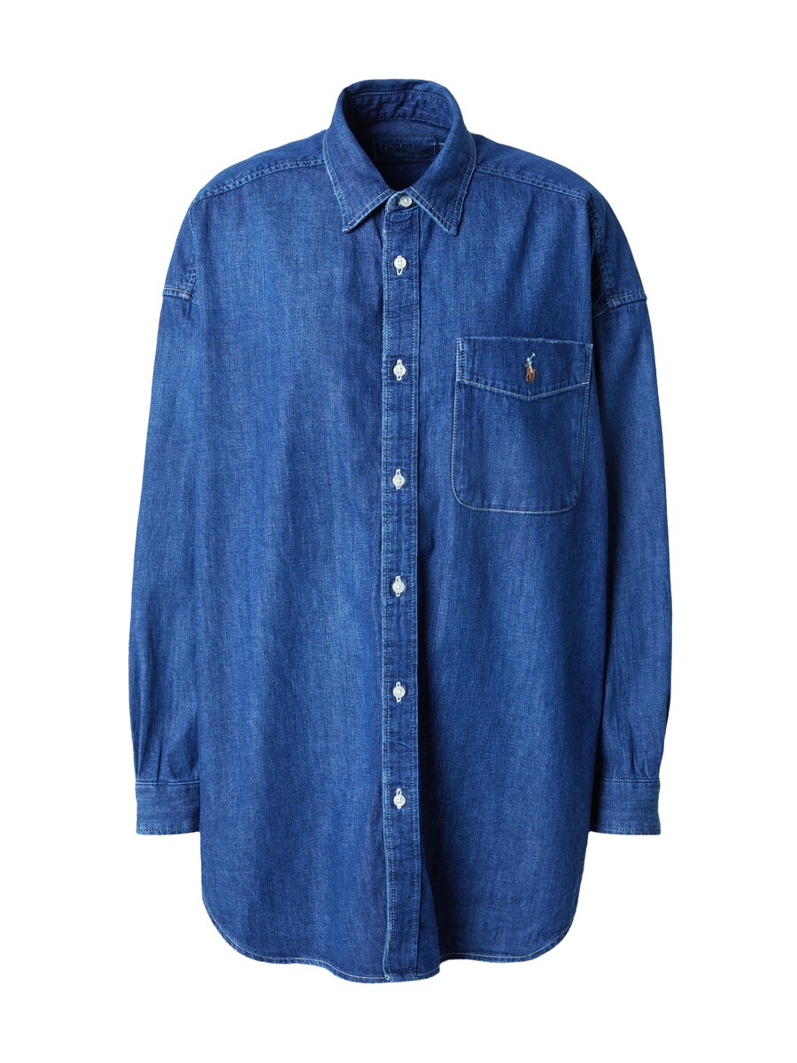 

Блузка Polo Ralph Lauren Blouse, синий деним