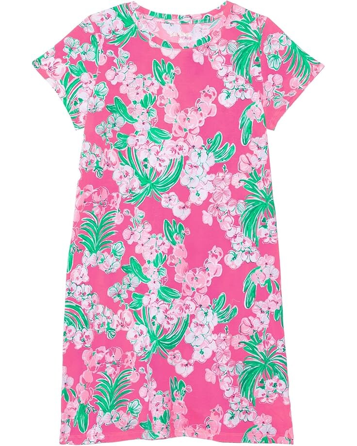 

Платье Lilly Pulitzer Kids Mini Cody Dress, цвет Roxie Pink Worth A Look