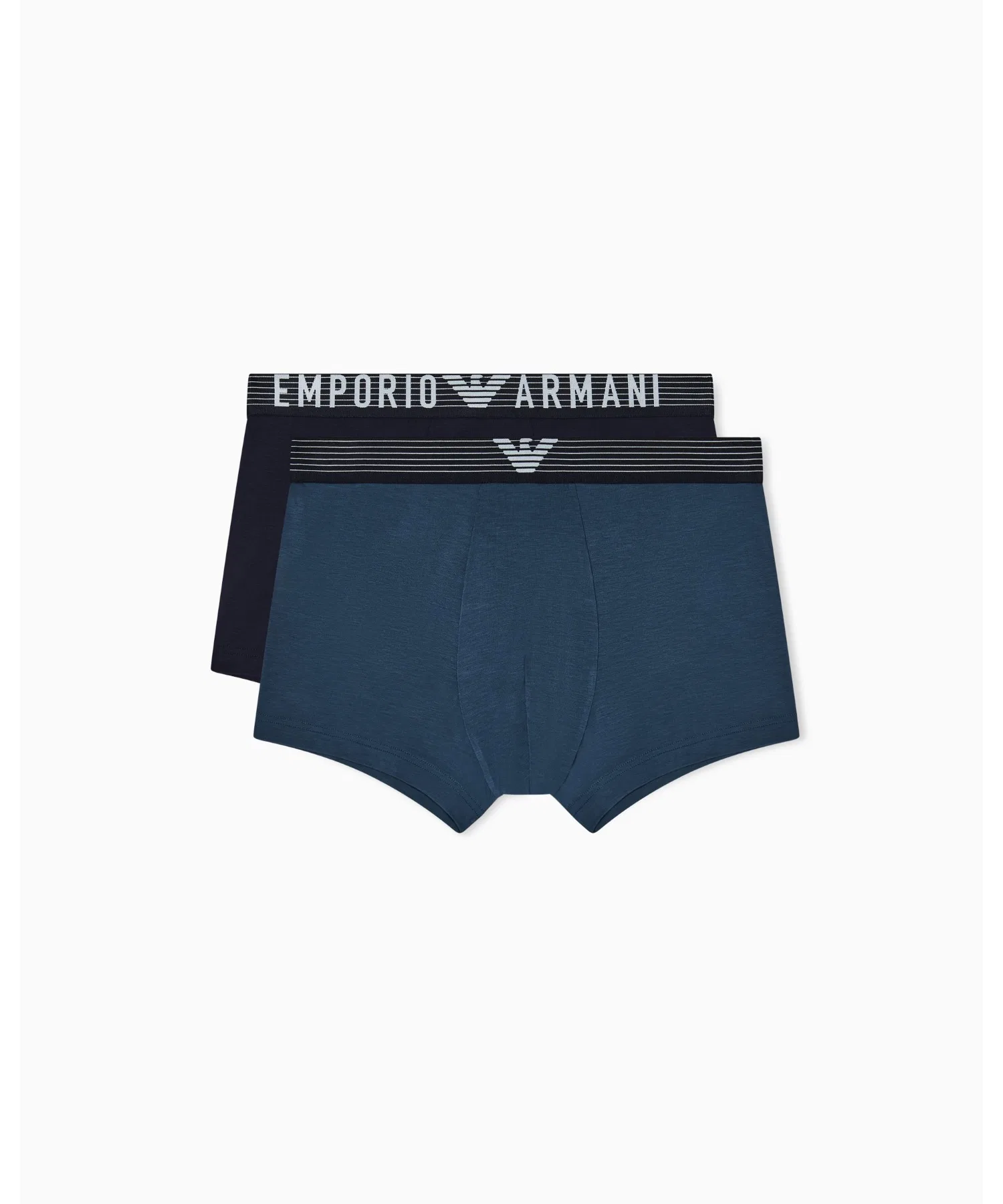 <Эксклюзивно онлайн> [Emporio Armani] Боксерские шорты ASV, комплект из 2 штук, мягкие на ощупь, из вискозы