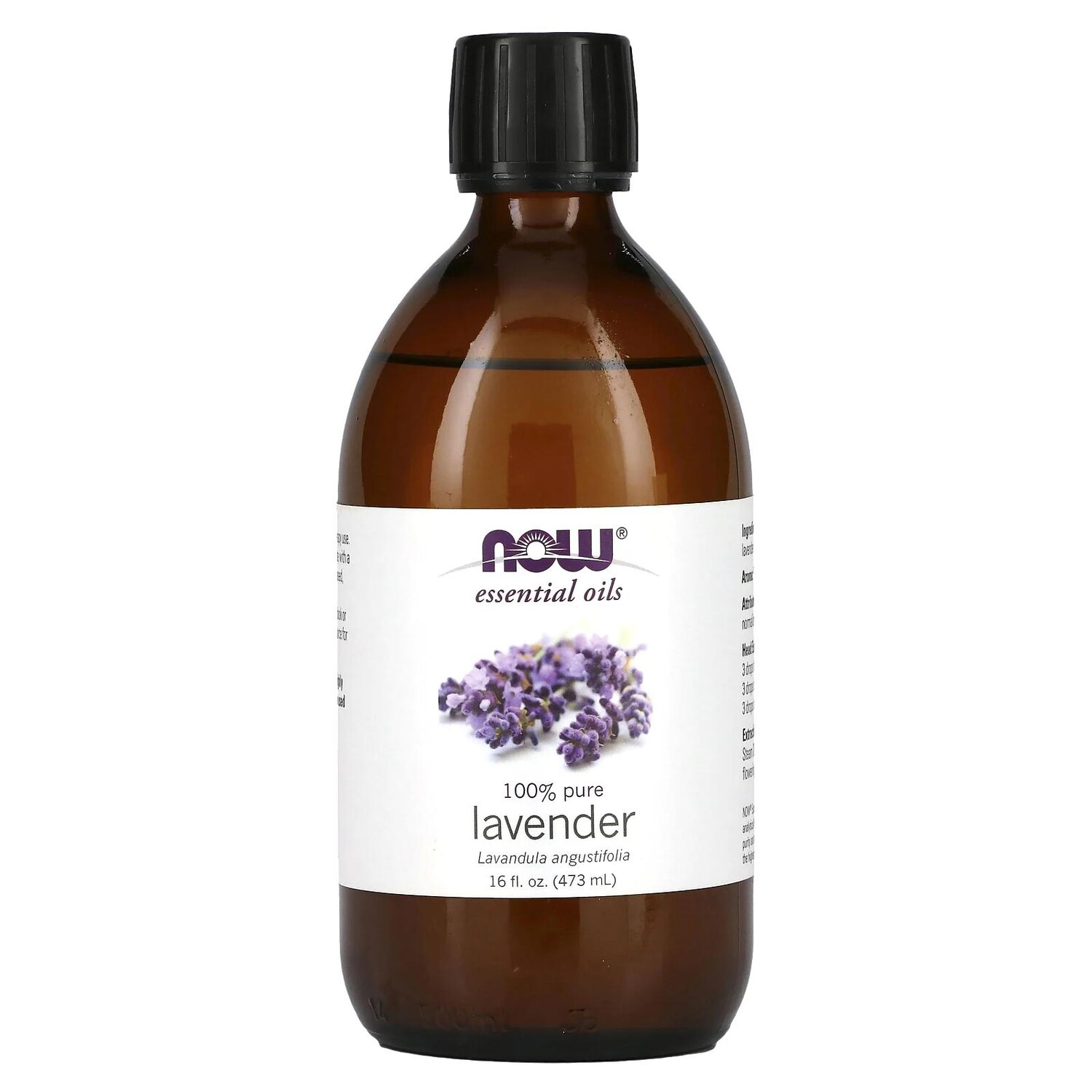

Now Foods 100% чистое эфирное масло лаванды 473 мл